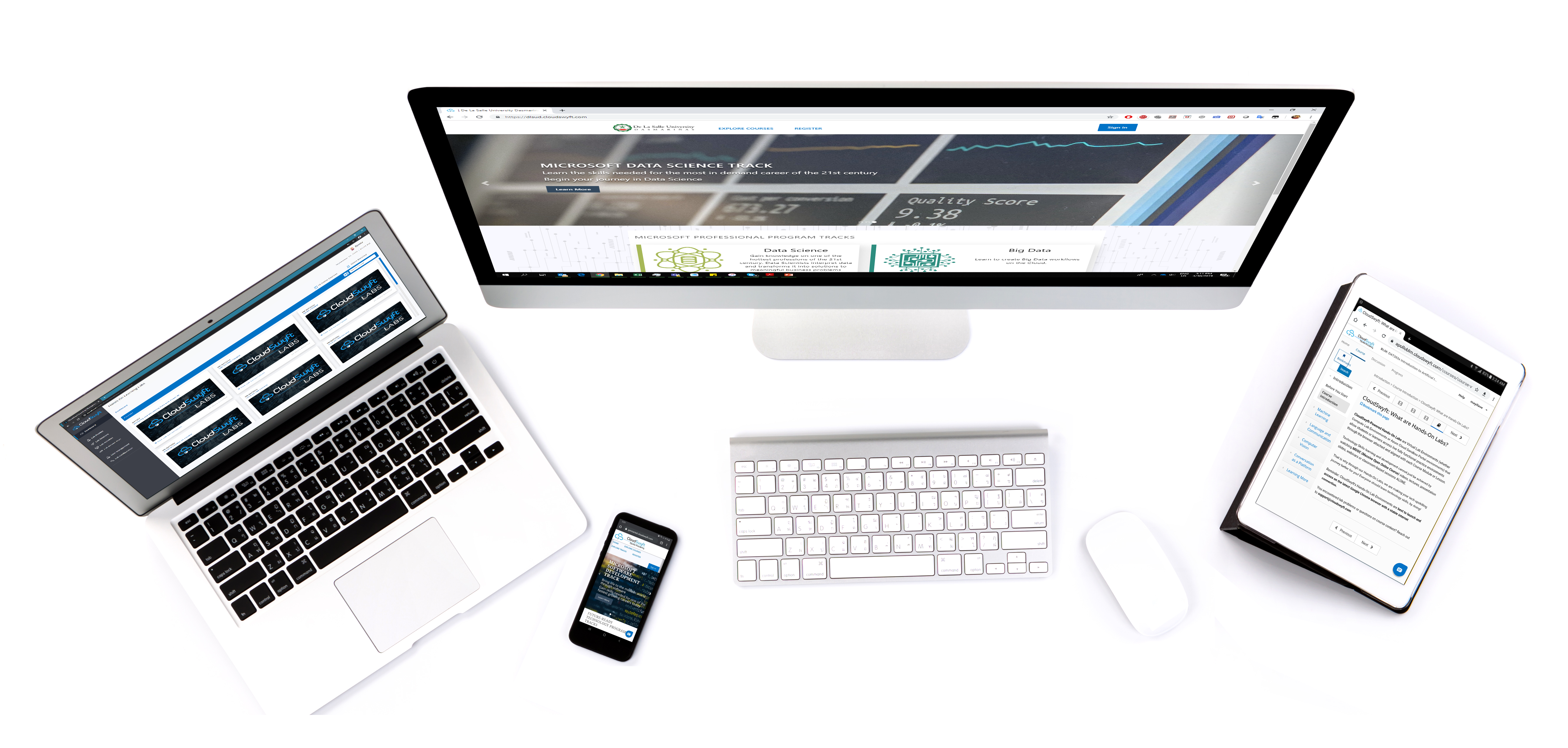 CloudSwyft End-to-End Learning Platform